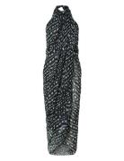 Pcbaninna 5In1 Sarong Wvn Bc Strandklær Black Pieces