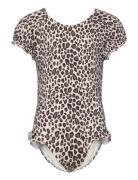 Swimsuit Singoalla Aop Badedrakt Badetøy Brown Lindex