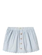 Nmfhazelle Skirt Lil Dresses & Skirts Skirts Short Skirts Blue Lil'Ate...