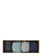 Combo Box - Bamboo, Cotton & Wool Strømper Non-slip Multi/patterned Go...