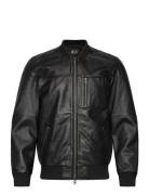 Rowan Leather Jacket Skinnjakke Skinnjakke Black Jofama