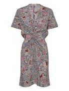 Rozom Soft British Flowers Designers Short Dress Multi/patterned Zadig...