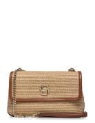 B_Icon M Sh. Bag Rf Bags Crossbody Bags Beige BOSS