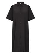 Sc-Netti Maxikjole Festkjole Black Soyaconcept