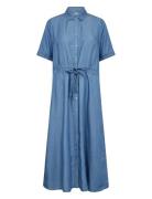 Sc-Liv Maxikjole Festkjole Blue Soyaconcept