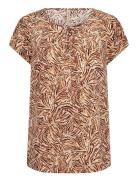 Sc-Regine Tops Blouses Short-sleeved Multi/patterned Soyaconcept