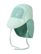 Soft Baby Sun Cap Solhatt Green Lil' Boo