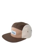 Block Brown 5 Panel Accessories Headwear Caps Brown Lil' Boo