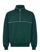 Anf Mens Sweatshirts Tops Sweat-shirts & Hoodies Sweat-shirts Green Ab...