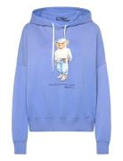 Polo Bear Fleece Hoodie Tops Sweat-shirts & Hoodies Hoodies Blue Polo ...