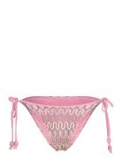 Cali Highleg T Swimwear Bikinis Bikini Bottoms Side-tie Bikinis Pink H...