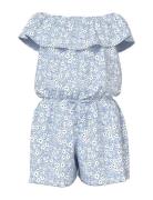 Nkfvinaya Ss Playsuit Fffff Noos Jumpsuit Blue Name It