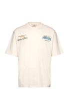 Rrpedro Tee Tops T-shirts Short-sleeved Cream Redefined Rebel