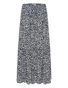Kamaxi Smock Skirt Langt Skjørt Navy Kaffe