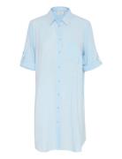 Kapauline Shirt Dress Tops Tunics Blue Kaffe