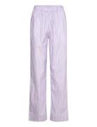 Lavender Stripes Pyjama Pants Pyjamas Purple Pockies