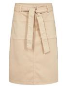 Sc-Erna Knelang Kjole Beige Soyaconcept