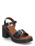 Jupiter Sandal Med Hæl Black Dune London