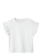 Nkfhrejaline Capsl Short Nreg Top Pb Tops T-shirts Short-sleeved White...
