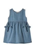 Don Denim Spencerdress Dresses & Skirts Dresses Casual Dresses Sleevel...