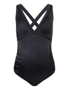 Fiji Maternity Swimsuit Badedrakt Badetøy Black Dorina