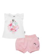 Blomkrans Shorts Set Sets Sets With Short-sleeved T-shirt Multi/patter...