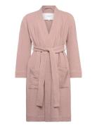 Rkbecky Ls Midi Robe Morgenkåpe Badekåpe Pink Rosemunde Kids
