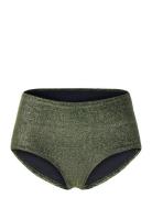 Brief Clara Hipster Lurex Swimwear Bikinis Bikini Bottoms High Waist B...