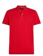 Liquid Cotton Reg Seasonal Polo Tops Polos Short-sleeved Red Tommy Hil...