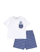 Pyjamas .-- Boat Pyjamas Sett Multi/patterned Mango