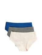 John - 3 Shorties Truse Brief Truse Blue Etam