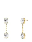 Misty Earrings S Gold Øredobber Smykker Gold Edblad