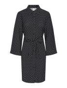 Yasdalila 7/8 Shirt Dress Knelang Kjole Black YAS