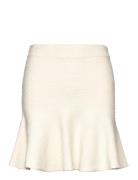 Skirt Hevina Kort Skjørt Beige Lindex