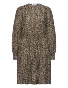 Mschkaritta Setara Dress Aop Maxikjole Festkjole Green MSCH Copenhagen
