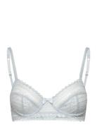 Panama - No Padded Bra Lingerie Bras & Tops Wired Bras Blue Etam