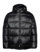 Over D Shiny Down Puffer Jacket Fôret Jakke Black GANT