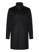 Jesse Melton Cashmere Coat Ullfrakk Frakk Black J. Lindeberg