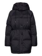 Mid Length Down Jacket Fôret Jakke Black GANT