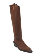 Long Boots Høye Støvletter Brown Billi Bi
