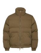 Hiking Puffer Jacket Fôret Jakke Khaki Green GANT
