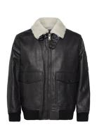 Loran Skinnjakke Skinnjakke Black HUGO