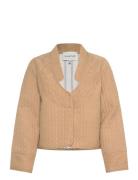 Flossie Vattert Jakke Beige Munthe