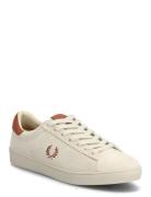 Spencer Perf Suede Lave Sneakers White Fred Perry