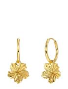 Jasmine Hoops Accessories Jewellery Earrings Hoops Gold Edblad
