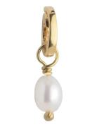 Finest Pearl Charm Halskjede Anheng Gold Enamel Copenhagen