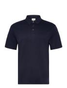 Ss Supima Chest Emb Polo Tops Polos Short-sleeved Navy Calvin Klein
