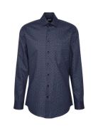 Business Kent Tops Shirts Business Navy Seidensticker
