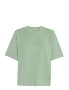 Fraurora Tee 1 Tops Sweat-shirts & Hoodies Sweat-shirts Khaki Green Fr...