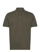 Alex Polo Shirt Tops Polos Short-sleeved Green Oscar Jacobson